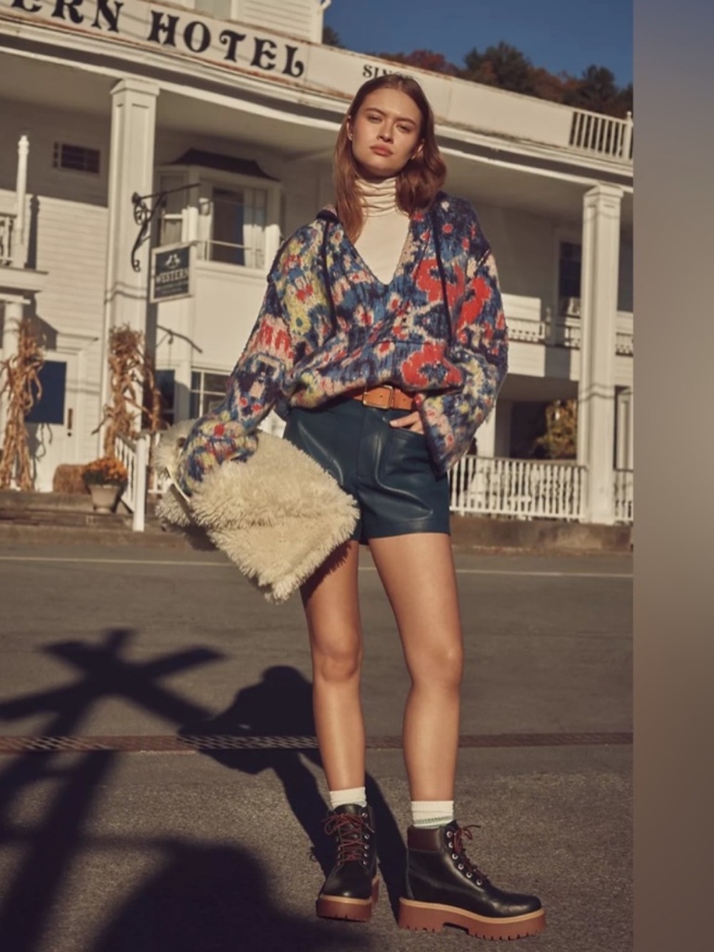 💫ANTHROPOLOGIE💫 L/XL Oversized Hooded Sweater